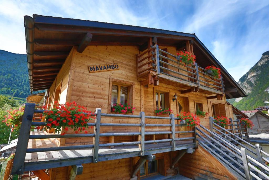 Chalet Mavambo Le Châble Exteriör bild