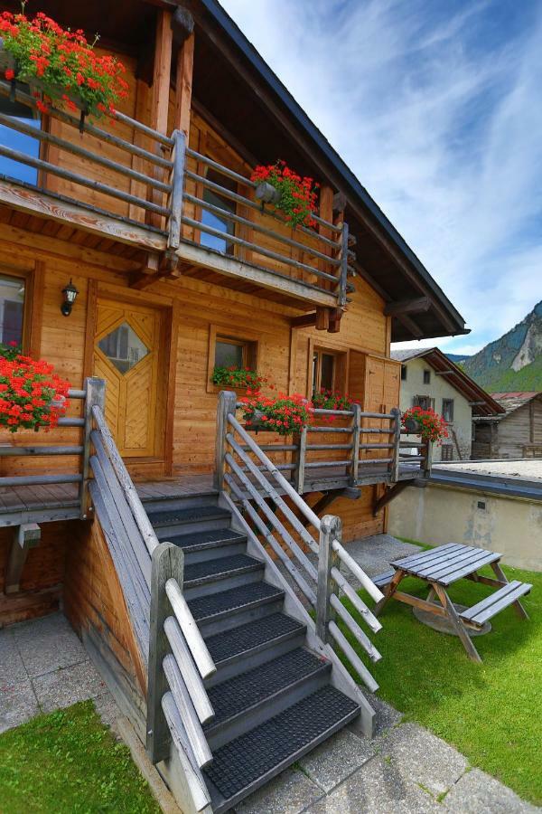 Chalet Mavambo Le Châble Exteriör bild