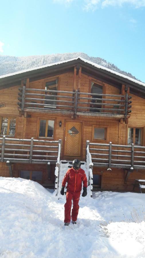 Chalet Mavambo Le Châble Exteriör bild
