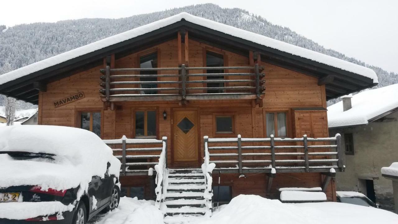Chalet Mavambo Le Châble Exteriör bild